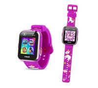 Montre connectée Vtech Montre Connectée Kidizoom 80-193825-035 Distorsion de La Voix Détecteur de Visage Fonction d'Alarme d'Horloge Plastique Rose