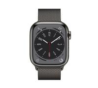 Apple Watch Series 8 OLED 41 mm Numérique 352 x 430 pixels Écran tactile 4G Graphite Wifi GPS (satellite)