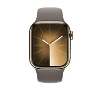 Apple Watch Series 9 45 mm Numérique 396 x 484 pixels Écran tactile 4G Or Wifi GPS (satellite)