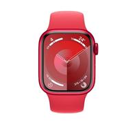 Apple Watch Series 9 GPS + Cellular - Boîtier Aluminium 41 mm Rouge (Product) Red - Bracelet M/L