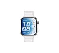 Montre connectée Watch Fit 5 Pro Bluetooth Blanc avec bracelet en fluoroélastomère Blanc