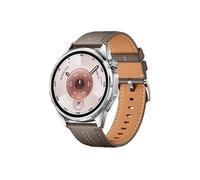Huawei Montre connectée Watch GT 6 – 46 mm Argent – bracelet marron
