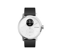 Withings Scanwatch - Montre Connectée Hybride avec ECG, Fréquence Cardiaque, SPO2 et Suivi du Sommeil, Montre Smartwatch Sport, Podometre Montre Connectee avec Chargeur - 42mm - Blanc