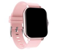Montre connectée WRKEKC GT20Y13 en liquidation, bracelet en acier inoxydable, Bluetooth pour passer des appels, rose