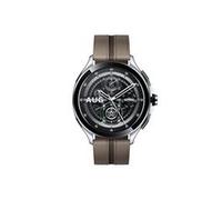 Montre Connectée Xiaomi Mi Watch 2pro Argent et Bracelet Cuir Marron Fd