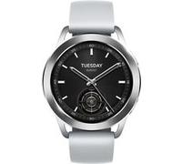 Xiaomi Watch S3 3,63 cm (1.43") AMOLED 47 mm Numérique 466 x 466 pixels Écran tactile Argent GPS (satellite)