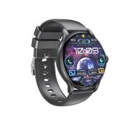 Montre connectée XO J11 avec écran rond HD de 2,06 pouces, assistant vocal, contrôle musical, aff