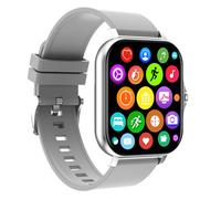 Montre connectée Ympuoqn GT20Y13 avec bracelet en acier inoxydable, appels Bluetooth, multifonctions pour hommes et femmes - Liquidation