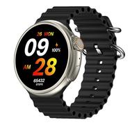 Montre Connectée Z78 Ultra Ndavid Lingdong Island,Appel Bluetooth,Surveillance De La Pression Artérielle Du Sommeil,Trois Sangles De Montre,Montre Étanche,5.1 - Type Black