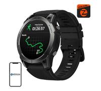 Zeblaze Montre connectée Stratos 3 Pro – GPS, écran 1,43" AMOLED, Bluetooth, appels – Ember Black
