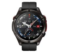 Montre connectée Zeblaze Stratos 4 Pro GPS, Appel Bluetooth, Écran AMOLED 1.43"", Lampe Torche, Étanche 5ATM-noir