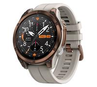 Montre connectée Zeblaze Stratos 4 Pro GPS, Appel Bluetooth, Écran AMOLED 1.43"", Lampe Torche, Étanche 5ATM-Argent