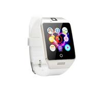 Montre Connectéee Téléphone iOs Android Smartwatch Bluetooth Antiperte Appels Sms Sim Blanc + SD 16Go
