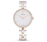 Montre Cosmopolitan, Fabriqué en Suisse, Bracelet en métal, Blanc, Finition mix de métal OS
