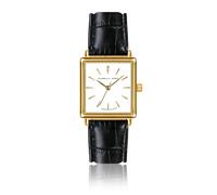 Montre cuir femme Isabella Ford Charlotte Noir 26x28 mm