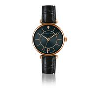 Montre cuir femme Isabella Ford Portia Noir 32 mm