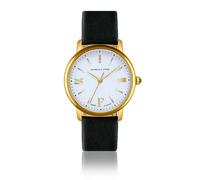 Montre cuir femme Isabella Ford Selene Noir 36 mm