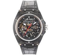 Montre - Cuir Silicone Noir - RoccoBarocco - RB.3249M-01