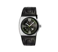 Montre - CUSTO - ON TIME SIZE MATTERS - Quartz - Analogique - Cuir Noir