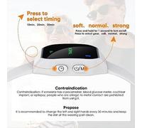 Montre d'aide au sommeil par stimulation électromagnétique, bracelets anti-nausées et anti-stress, bracelet rose