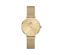 Daniel Wellington Montre Petite 28 mm Acier inoxydable 316L double plaqué Dorée