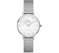 Daniel Wellington Montre Petite 28 mm Acier 316L Cristaux Argent