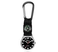 Montre de Course à Pied, Sport Watch avec Boussole Multifonctions et Mousqueton Suspendu, Montre Outdoor pour Camping, Bateau, Chasse, Randonnée et Activités Plein Air