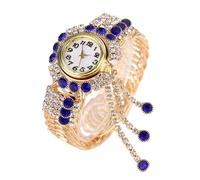Montre de en métal avec Cadrans ornés de Cristaux et Confortable pour, Montre étanche pour