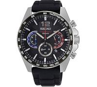 Montre de Fitness - Seiko - 8431242964201 - Quartz - Noir - Silicone