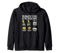 Montre de football Things I Do In My Spare Time Play Soccer Resear Sweat à Capuche