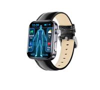 Montre de gestion intelligente et saine avec écran HD de 2,10", ECG, IMC, HRV, surveillance d'autres données du sommeil. Une montre avec fonction SOS et détection de chute, pour les amateurs de santé