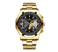 Montre de luxe Mode Militaire Quartz Sport Montre-Bracelet Plein Acier Étanche Hommes Horloge ow0722wat33ml Or Noir