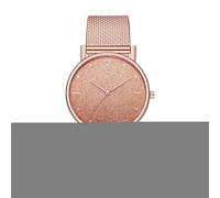 Montre de Mode - Bracelet en Maillé Iridescent,Montres pour Femmes avec Bracelet Maillé Pailleté,Pour Lieu de Travail Banquet Activité Sociale Voyage Déplacement Professionnel Anniversaire Mère Petite