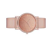 Montre de Mode | Montre Élégante À Bracelet Maillé Scintillant - De Poignet Étanche Pour Femmes,Pour Lieu de Travail Banquet Activité Sociale Voyage Déplacement Professionnel Anniversaire Mère