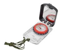 Montre de navigation de randonnée, boussole de terrain en plein air, boussole de base portable, réglage du biais 10,9 x 6,3 x 2 cm, marquage de règle, design léger, lecture de carte acrylique + ABS