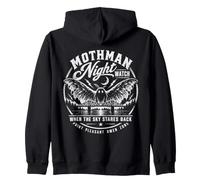 Montre de Nuit Mothman Quand Le Ciel Nous Regarde en arrière Sweat à Capuche