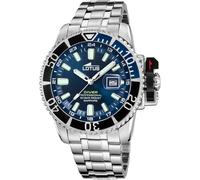 Lotus Montre homme analogique 18938/3 Diver - Acier 316L, Quartz, Calendrier, Saphir, 30 ATM