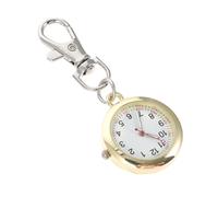 Montre de Poche à Crochet, Infirmière, Acier Inoxydable, Verre, Or