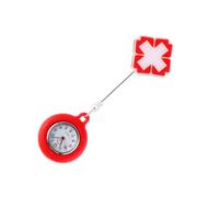 Montre de Poche Dessin Cartoon, Plastique, Infirmière Télescopique | Précision Horaire, Design Simple, pour Médecin et Soignant, Format Suspendu, Usage Médical Quotidien