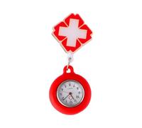 Montre de Poche Dessin Cartoon Télescopique en Plastique D'infirmière | Lecture Précise de L'heure, Style Simple, pour Médecin et Personnel Soignant
