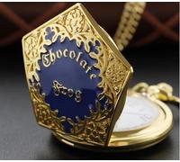 Montre de Poche - HARRY POTTER - Chocogrenouille - Acier Doré - 4,6 cm - Mixte