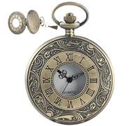 Montre De Poche Mécanique À Remontage Manuel Classique Unique Gravé Homme