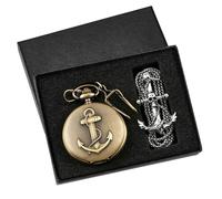 Montre de Poche Oeil de la Providence Ville étrange Triangle Diable Gravité Bill Cipher Temps d'automne Gem Collier Pendentif Horloge Noël Halloween Cadeaux