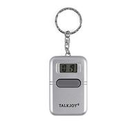 Montre de poche parlante professionnelle en porte-clés - Avec indication vocale de l'heure et réveil - Numérique - Pour homme, femme et enfant - Affichage LCD - Pour handicapés visuels