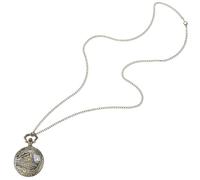 Montre de Poche Suspendue Rétro en Alliage de Zinc, Style Décoratif | Chaîne Robuste, Format Pendentif à Porter, Quartz, Simple Ornement, Facile à Transporter pour Usage Quotidien Style Aléatoire
