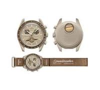 Montre de Poignet Moonswatch Omega x Swatch Saturn en Biocéramique