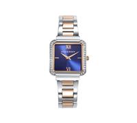 Montre De Poignet VICEROY Femme 401244-33 Acier Bicolore IP Rose Cadran Bleu