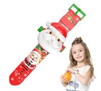 Montre de projection 3D, montre pour enfants,Montre numérique avec projection de montres pour enfants du Père Noël - Montre jouet éducatif imperméable éclairé pour garçons et filles