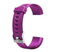Montre de rechange de rechange pour ID115 Fitness 5 couleurs Bracelet d'activité gravé pour papa, violet, taille unique