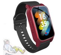 Montre de sécurité pour personnes âgées avec détection de chute, traceur GPS, alerte SOS pour aide d'urgence